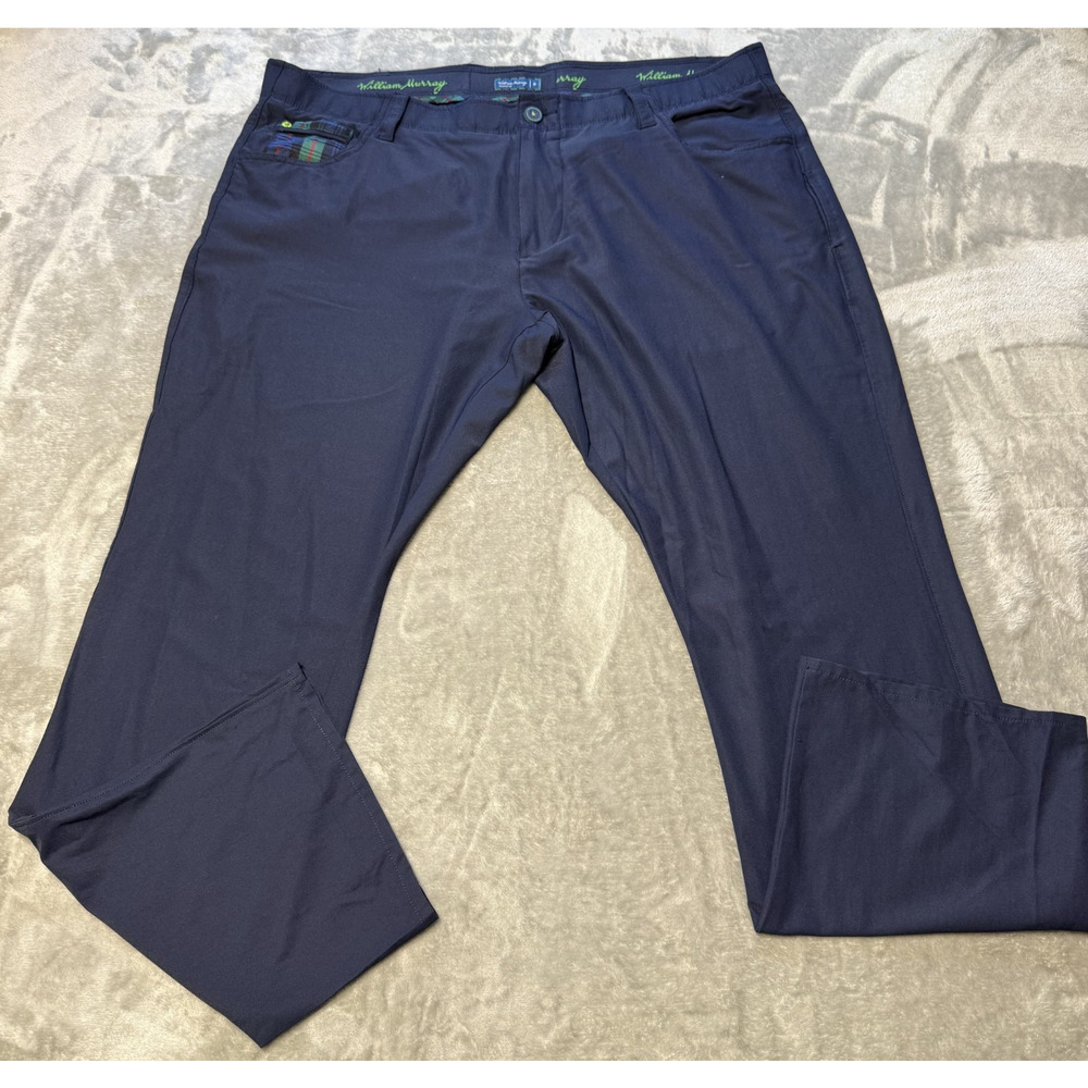 William Murray Pants Mens 38 Straight Fit Stretch Golf Activewear Chino Outdoor